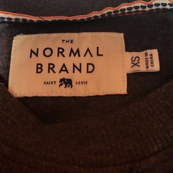 The Normal Brand Gray Long Sleeve Puremeso Weekender Sweatshirt Dress Size XS - Picture 7 of 8